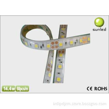 5W Flexible LED Strip Lights 14.4W/m Warm White